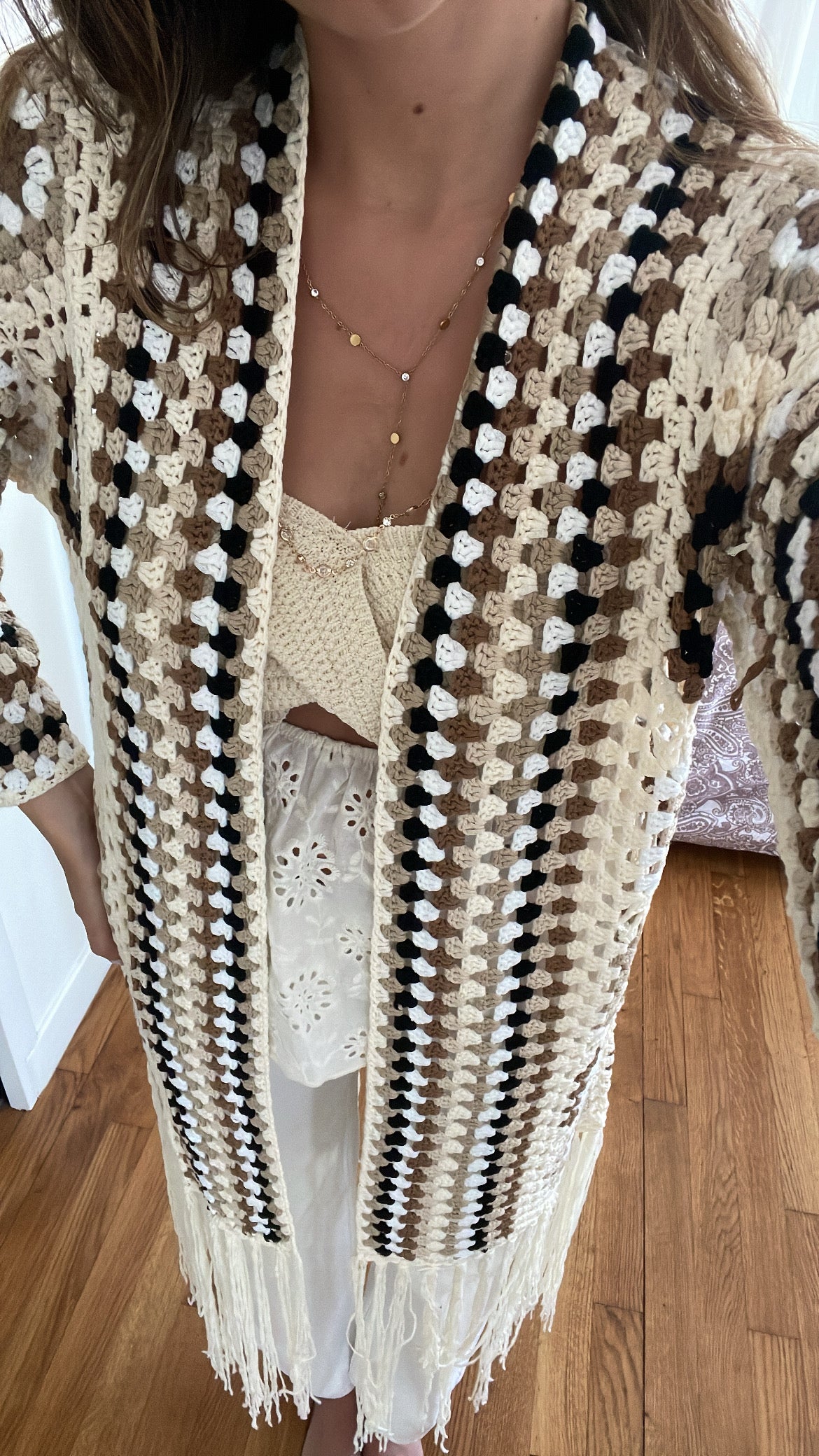 Gilet Crochet Cancun